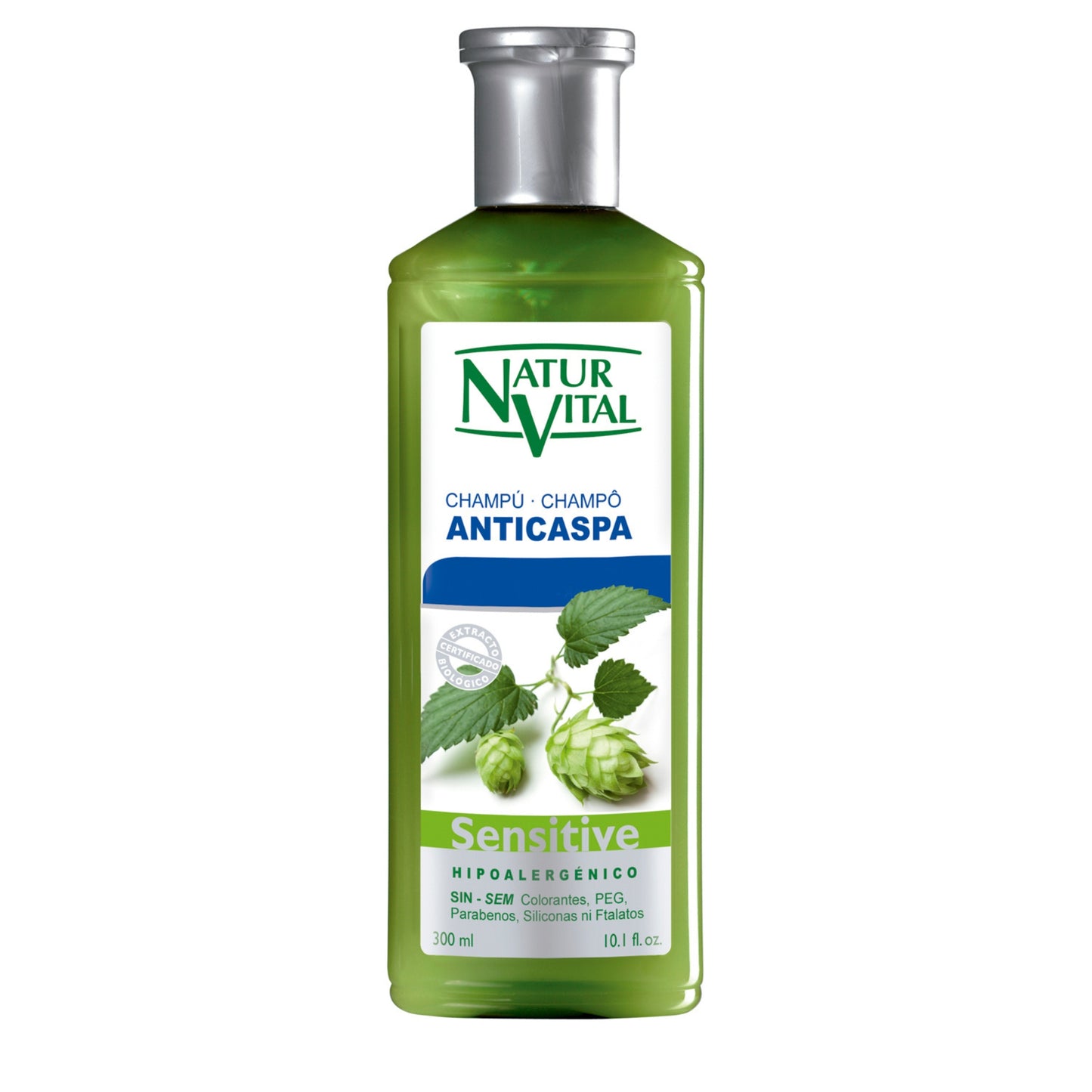 Shampoo Sensitive Anticaspa Lupulo 300ml- Natur Vital