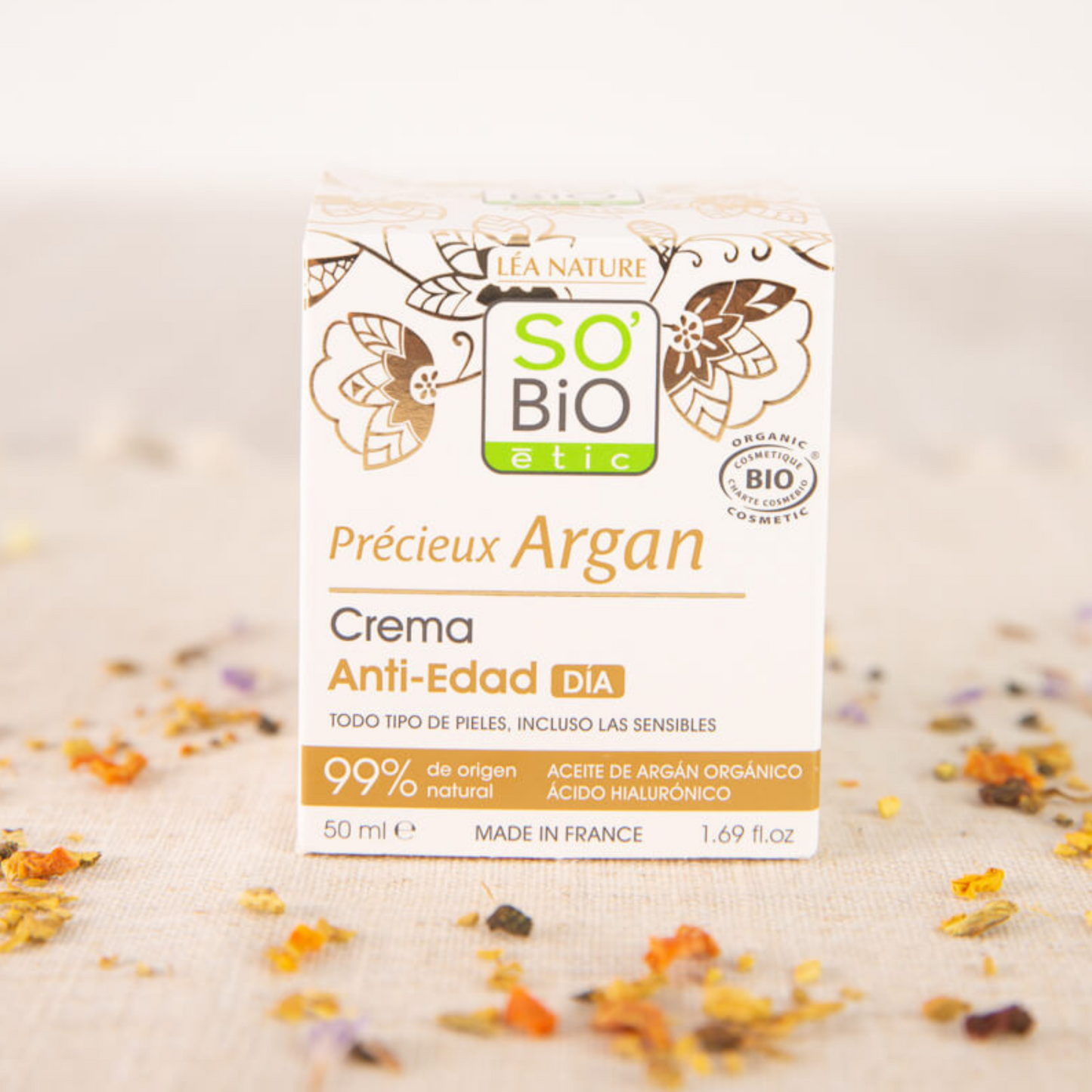 Crema Anti-Age Aceite de Argán 50 ml. - So Bio Étic