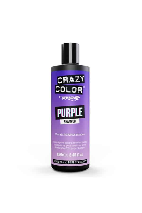 El Shampoo con pigmentación Crazy Color Purple 