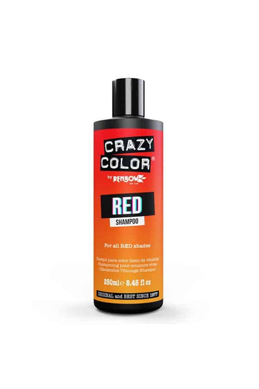crazy color shampoo rojo