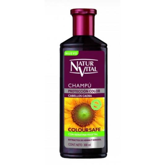 shampoo protección color caoba natur vital naturvital concepción chile