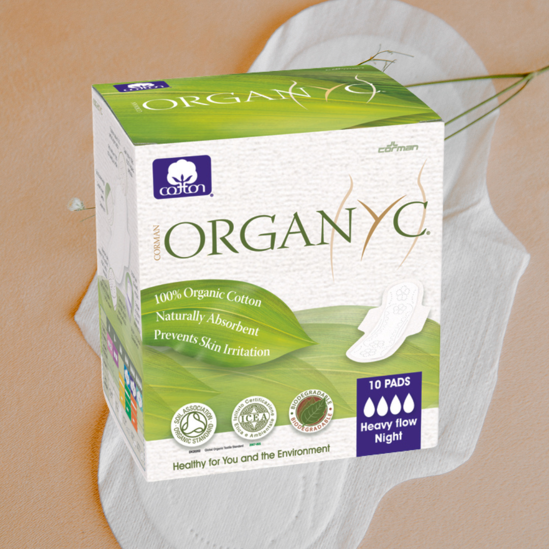 toallas higiénicas algodón orgánico