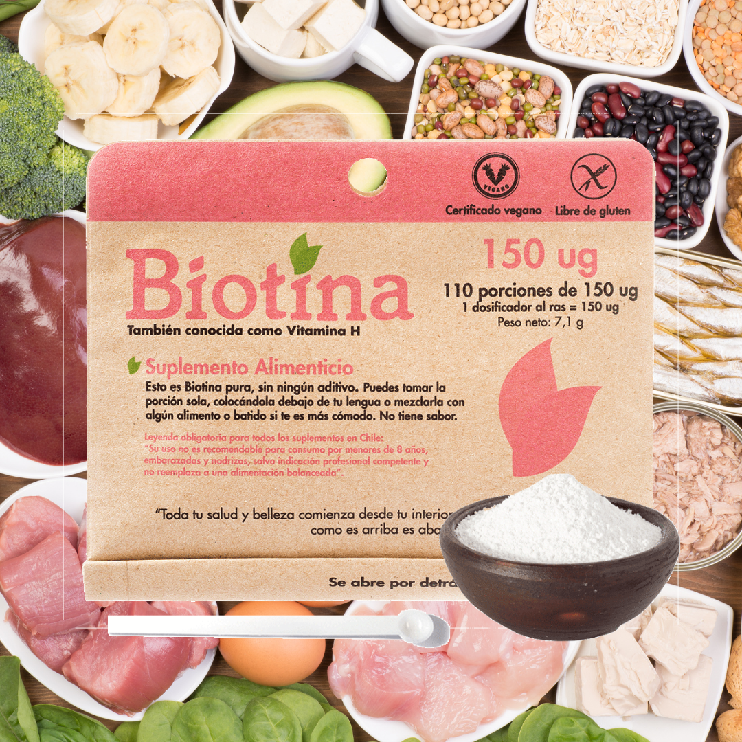  biotina sin gluten 