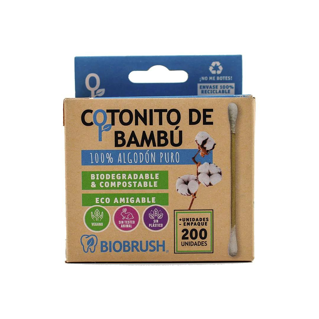 cotonitos de bambu biodegradables Biobrush concepcion chile