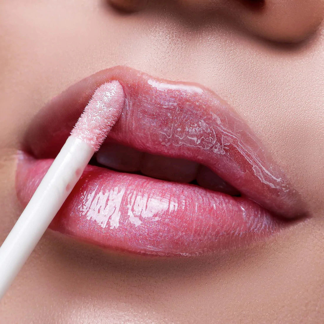 lip gloss labial color rosado veganos