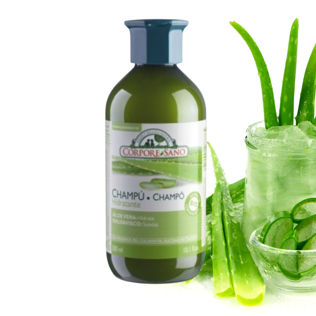 shampoo hidratante aloe vera corpore sano concepción chile