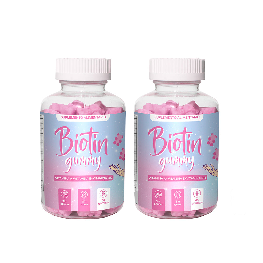 pack biotina gomitas vitaminas